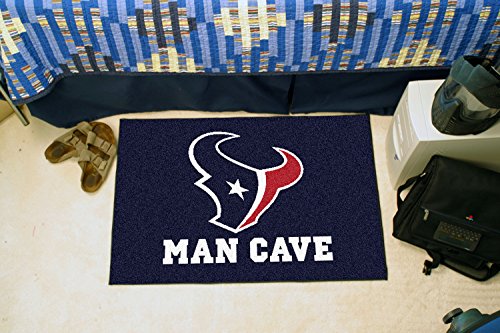 Houston Texans Man Cave Starter Rug 19"x30"