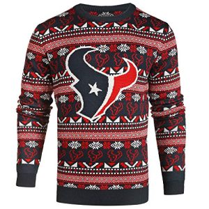 Houston Texans Ugly Sweater Aztec Pattern