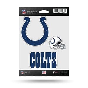 Indianapolis Colts Sticker Sheet 3-Piece Set