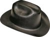 Jackson Safety Black Cowboy Hard Hat - 4-Point Suspension - Ratchet Adjustment