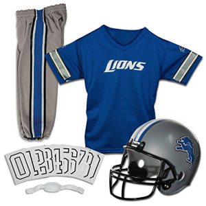 Kids Detroit Lions Football Uniform Set