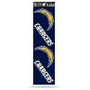 Los Angeles Chargers 4-Piece Sticker Sheet
