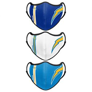 Los Angeles Chargers Face Mask 3-Pack