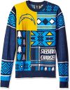 Los Angeles Chargers Patches Ugly Sweater