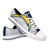 Los Angeles Chargers Women's Low Top Canvas Sneakers
