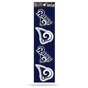 Los Angeles Rams 4-Piece Sticker Sheet