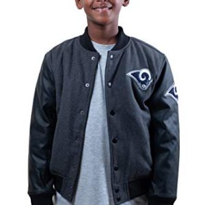 Los Angeles Rams Baseball Jacket Youth Size