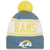 Los Angeles Rams Cuffed Knit Hat with Pom