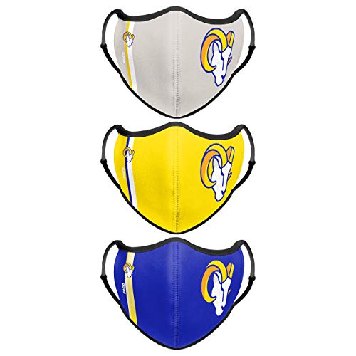 Los Angeles Rams Face Mask 3-Pack