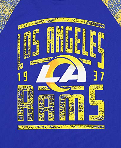 Los Angeles Rams Pullover Hoodie with Static Sleeves