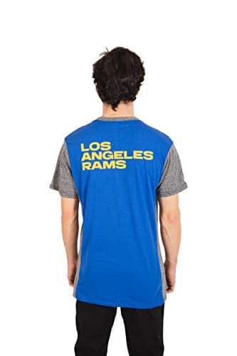 Los Angeles Rams Raglan Short Sleeve T-Shirt