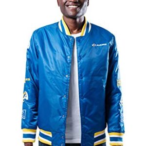 Los Angeles Rams Varsity Jacket With Logo Patch