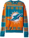 Miami Dolphins Ugly Sweater Big Logo