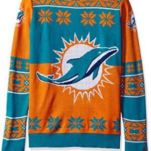 Miami Dolphins Ugly Sweater Big Logo