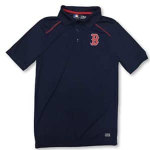 Navy Dri Fit Boston Red Sox Golf Shirt Polo