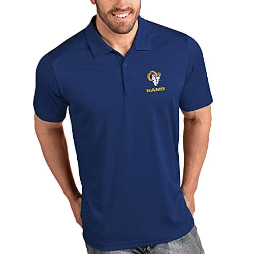 Navy Los Angeles Rams Golf Shirt Polo