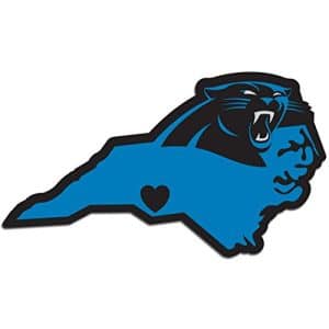 North Carolina Home State Carolina Panthers Sticker