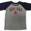 Pinstripe Crew-Neck Boston Red Sox T-Shirt