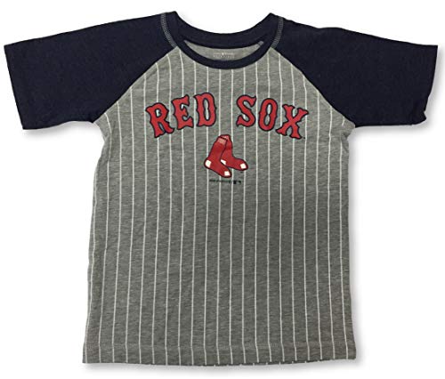 Pinstripe Crew-Neck Boston Red Sox T-Shirt