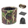 Portable Toilet Folding Stool, Travel Potty, for Work Vehicles, Camping, Hiking, Boating, Trips, Traffic Jams