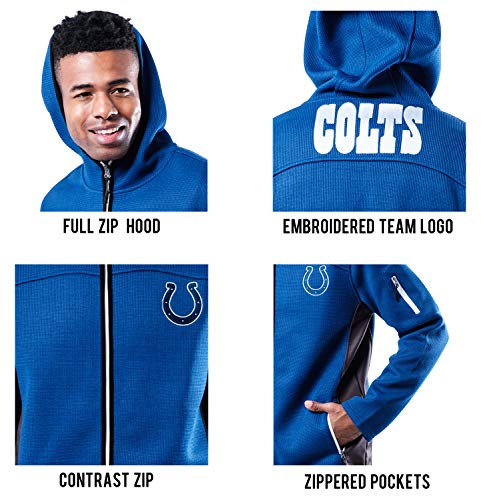 Quarter-Zip Indianapolis Colts Hoodie Pullover Sweatshirt