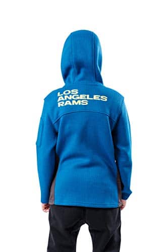 Quarter-Zip Los Angeles Rams Hoodie Pullover Youth Sizes