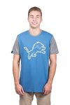 Raglan Block Short Sleeve Detroit Lions T-Shirt