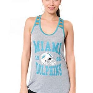 Sleeveless Mesh Miami Dolphins Women's Tank Top
