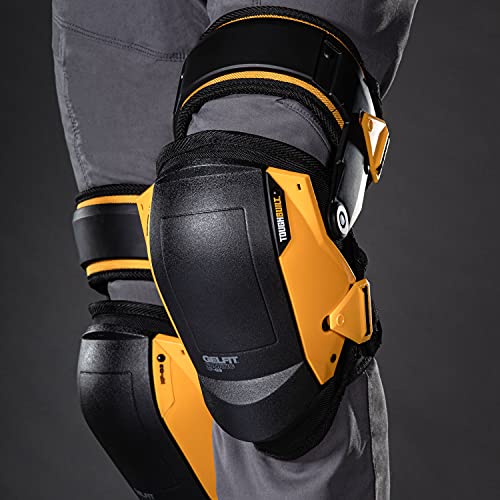 ToughBuilt - Gelfit Thigh Support Stabilization Knee Pads - Heavy Duty, Comfortable and Adjustable - (TB-KP-G3)