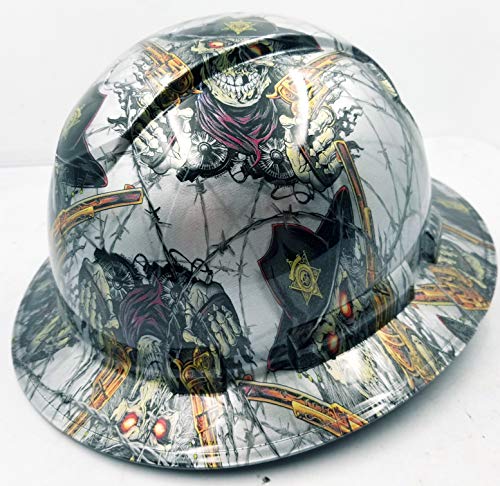 Wet Works Imaging “Dirty Dirty Harry Hard HAT” Full Brim Hard Hat with Ratcheting Suspension