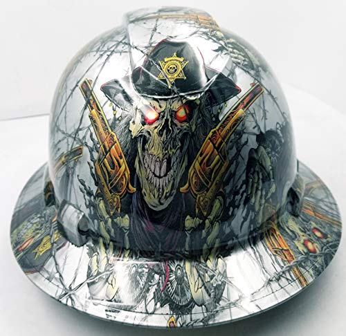 Wet Works Imaging “Dirty Dirty Harry Hard HAT” Full Brim Hard Hat with Ratcheting Suspension