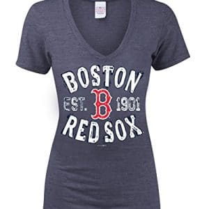Women's Boston Red Sox V-Neck Polo Shirt