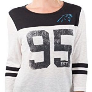Women's Carolina Panthers 3/4 Long Sleeve T-Shirt