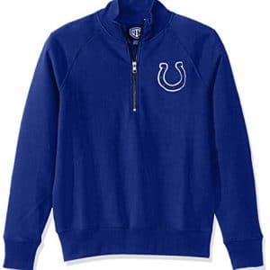 Women's Fleece Indianapolis Colts Quarter-Zip Pullover Jacket