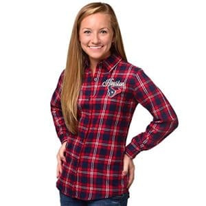 Women's Houston Texans Flannel Shirt