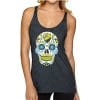 Women's Los Angeles Chargers Sugar Skull Tank Top