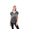 Women's Los Angeles Chargers V-Neck T-Shirt