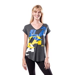 Women's Los Angeles Rams V-Neck T-Shirt Jersey