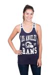 Women's Sleeveless Mesh Los Angeles Rams Tank Top