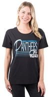 Women's Vintage Carolina Panthers Super Soft Scoop Neck T-Shirt