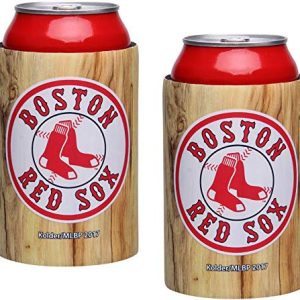 Wood Bat 12oz. Boston Red Sox Can Koozie 2-Pack