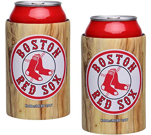 Wood Bat 12oz. Boston Red Sox Can Koozie 2-Pack