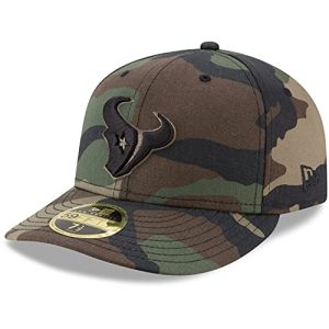 Woodland Camo Houston Texans Fitted Hat