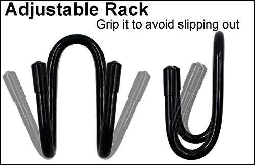 YYST Flexible Over The Seat Hard Hat Rack Holder -2/PK- No Hard Hat