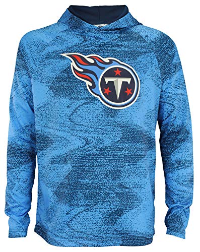 Zubaz Static Body Tennessee Titans Hoodie Pullover