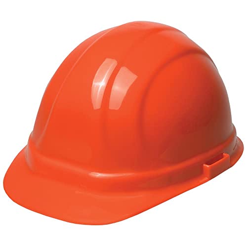 MegaRatchet 6-Point Suspension Orange Hard Hat